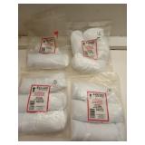 1500 +/- 2.5" black powder gun cleaning patches