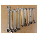 9 ct gear wrenches 15-24mm
