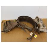Leather tool belt w/ tool pouches