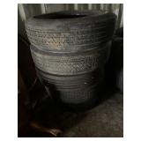 5 used 255x80x22.5 tires