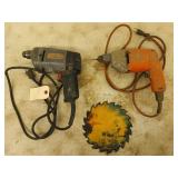 Craftsman commercial drill, other drill, both