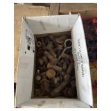 Box of large bolts