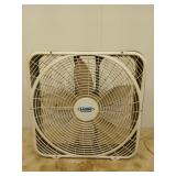 Lasko 20-in box fan, works