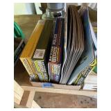 3 boxes of kids toys, games