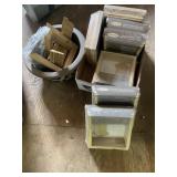 9 new wooden post trim 4x4