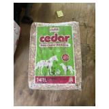 Red cedar bedding