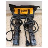 DeWalt tool bag, 2 echo gear power strips