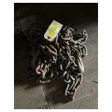 20 ft 5/16" chain w/ 2 hooks