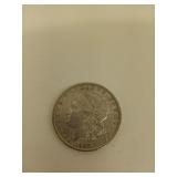 1900 Morgan silver dollar