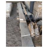 1 rough cut board 1 1/2" x 9 1/2" x 194"