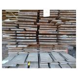 33 rough cut boards: 1" x 11 5/8" x 216"