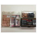 30 ct 50 cal bullets, 20 ct black powder, 100 ct