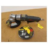 Ingersoll Rand pneumatic angle grinder, works, 4