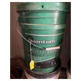 Quantum tractor fluid, half full