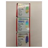 300 ct 25 cal bullets