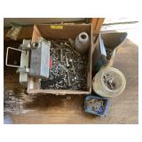 4 boxes of assorted nuts and bolts