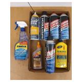 Penetrating oil, carb cleaner, engine degreaser,