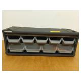 Husky 9 bin plastic organizer 7x20x6.5