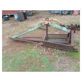 Three-point heavy duty boom pole 40 in x 9 ft x