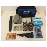 Dremel tool, no charger, gun sock, plumbers