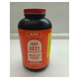 1/2# +/- IMR 4831 smokeless powder