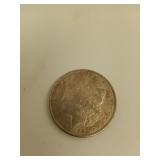 1900 Morgan silver dollar