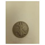 1917 walking liberty silver half dollar