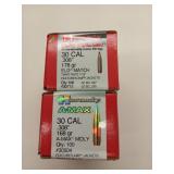 200 ct 30 cal bullets