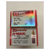 132 ct 30 cal bullets