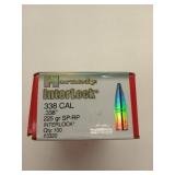 100 ct 338 cal bullets