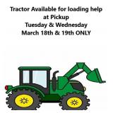 TRACTOR AVAILABLE FOR LOADING HELP