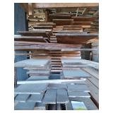 40 rough cut cedar paneling 1/2" x 9 7/8" x 125"