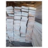 79 rough cut pine boards 1 1/2" x 5 1/2" x 193"
