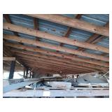 Rafter contents: asst lumber & PVC