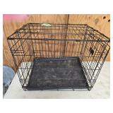 Metal dog kennel 19x25x17