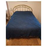 Metal queen size bed