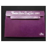 1987 US mint proof set