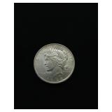 1922 silver peace dollar