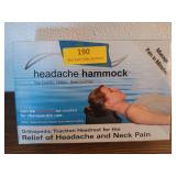 Headache hammock