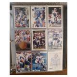 1990s football trading cards, asst brands and