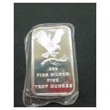 5 oz silver bar