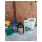Bug and weed killer, bioadvanced and spectracide