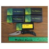 5 ct Tac Assault pocket knives 2.75" blade, new