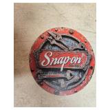 8 ft round snap-on metal sign