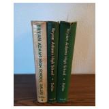 1961, 1962, 1963 Brian Adams high School yearbooks