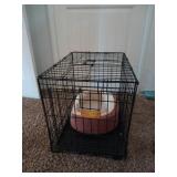 Metal pet kennel 24.5 x 17.5 X 19.5