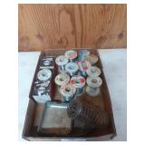 Assorted solder, with solder iron stand