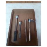 Two-piece Craftsman ratchet, and two other