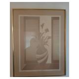 5 framed wall art: 2 pcs by Michael James signed