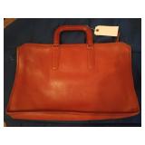 Leather Coach bag 11.5 x 17